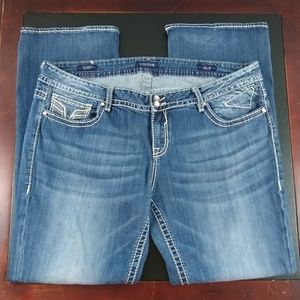 Vigoss Blue Jeans Tag 26 W44 The Chelsea Slim Boot